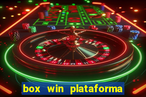 box win plataforma de jogos